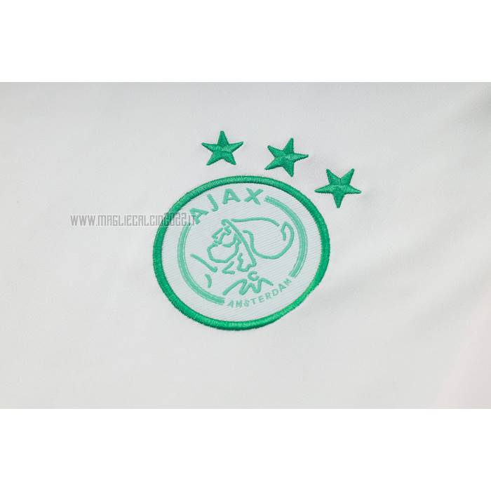 Tuta da Track del Ajax Manga Corta 2023-2024 Verde - Pantalon Corto